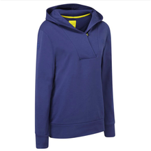 Load image into Gallery viewer, Lotus Women's Hooded Top-Blue -LO10HLT