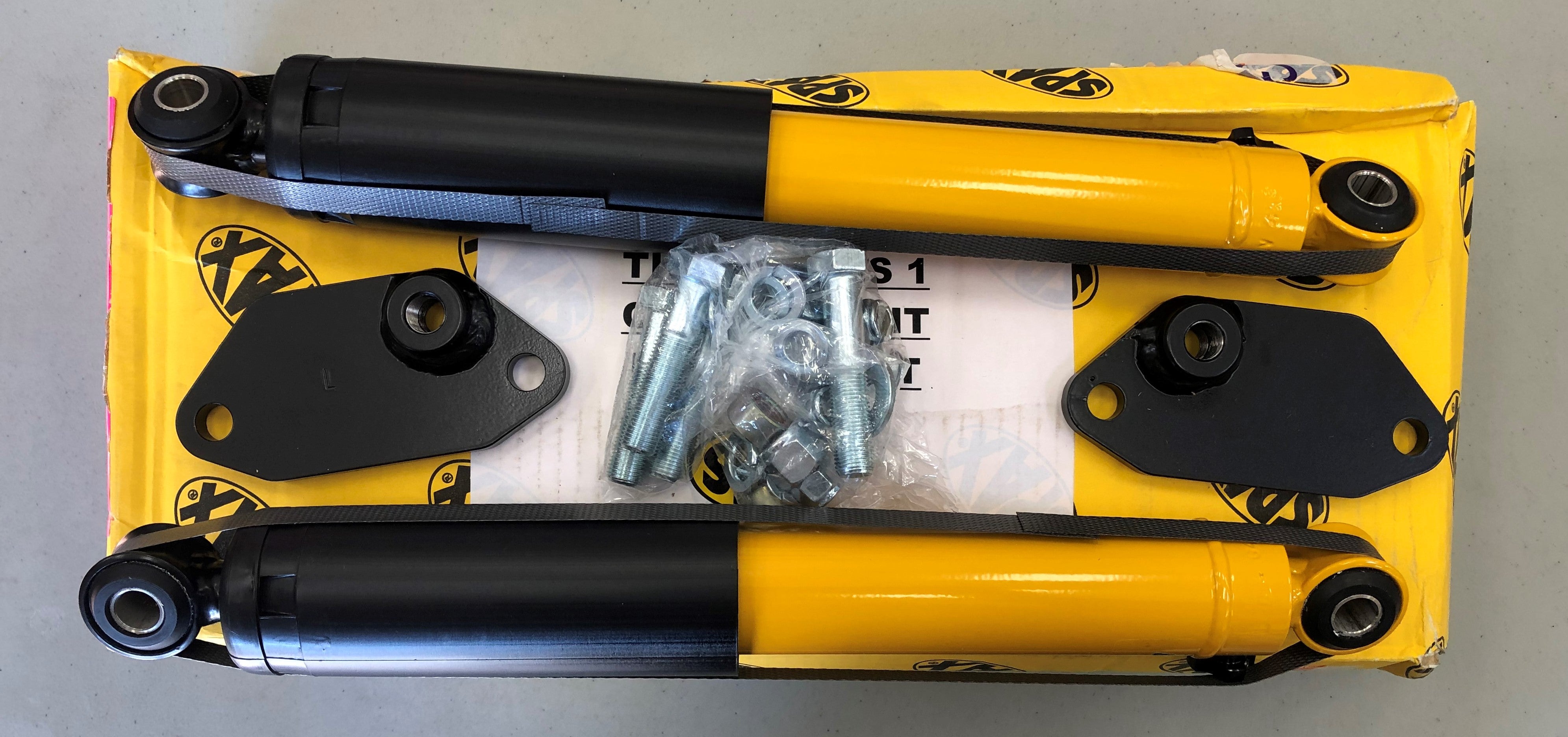 MGBTMG30715 SPAX Rear Shock Conversion Kit, 196280 ADJUSTABLE DAMPIN