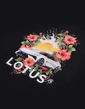 Load image into Gallery viewer, Lotus Men's Retro Tee Hibiscus Emeya - Black XXL LOTMC0207BK5
