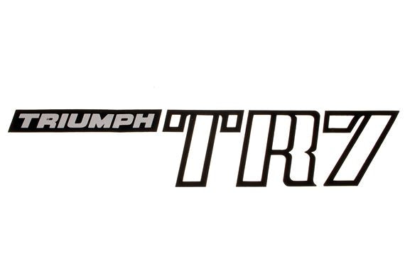 TR7 - ZKC1301 Boot Transfer - TRIUMPH TR7 - Black