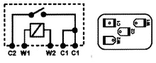 Load image into Gallery viewer, mgb-srb111L Starter Relay 1968-1974 Lucas
