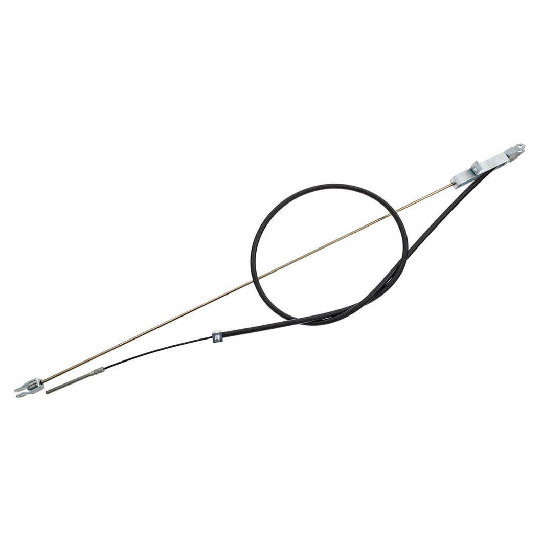mgb-BHH2074 Brake cable 1977-80 solid rod from wheel to wheel