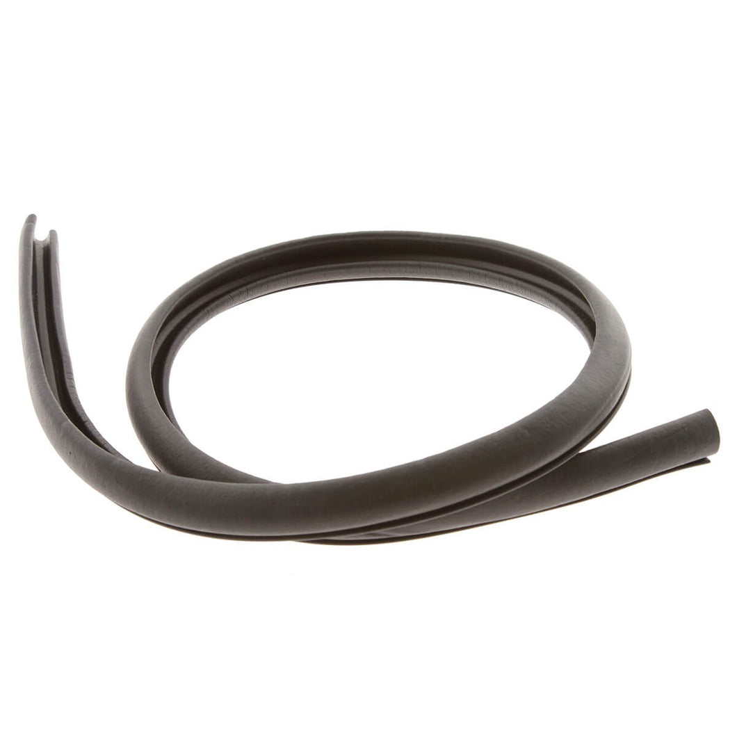 tr6-616187 TR6 Header Rail Seal. Between  convertible top frame  and top windshield frame