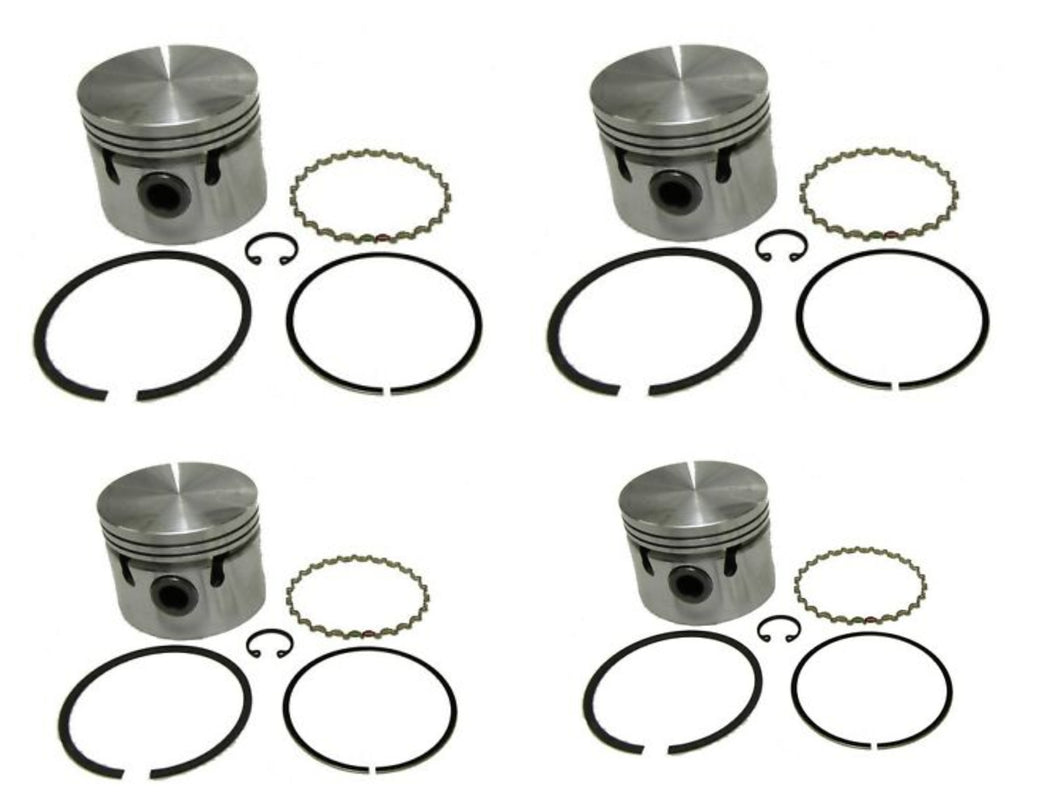 spitfire-CP304 Pistons, Set of 4 (With Rings) 1967-72 STD,0.10,0.20,0.30