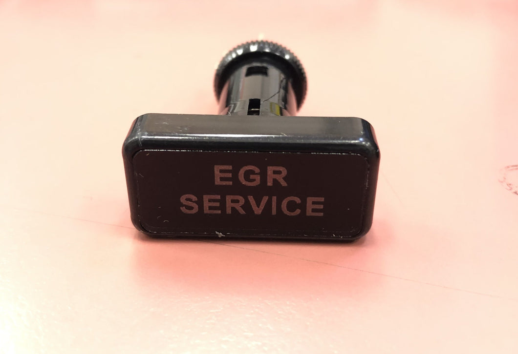 Tr6-142275 EGR Service Warning light