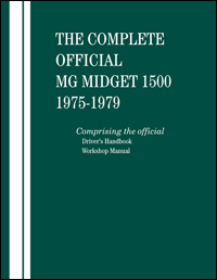 midget-X131 The Complete Official MG Midget 1500: 1975, 1976, 1977, 1978, 1979