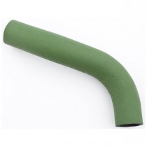 tr6-GZA971G UPPER RAD HOSE GREEN 1968-71