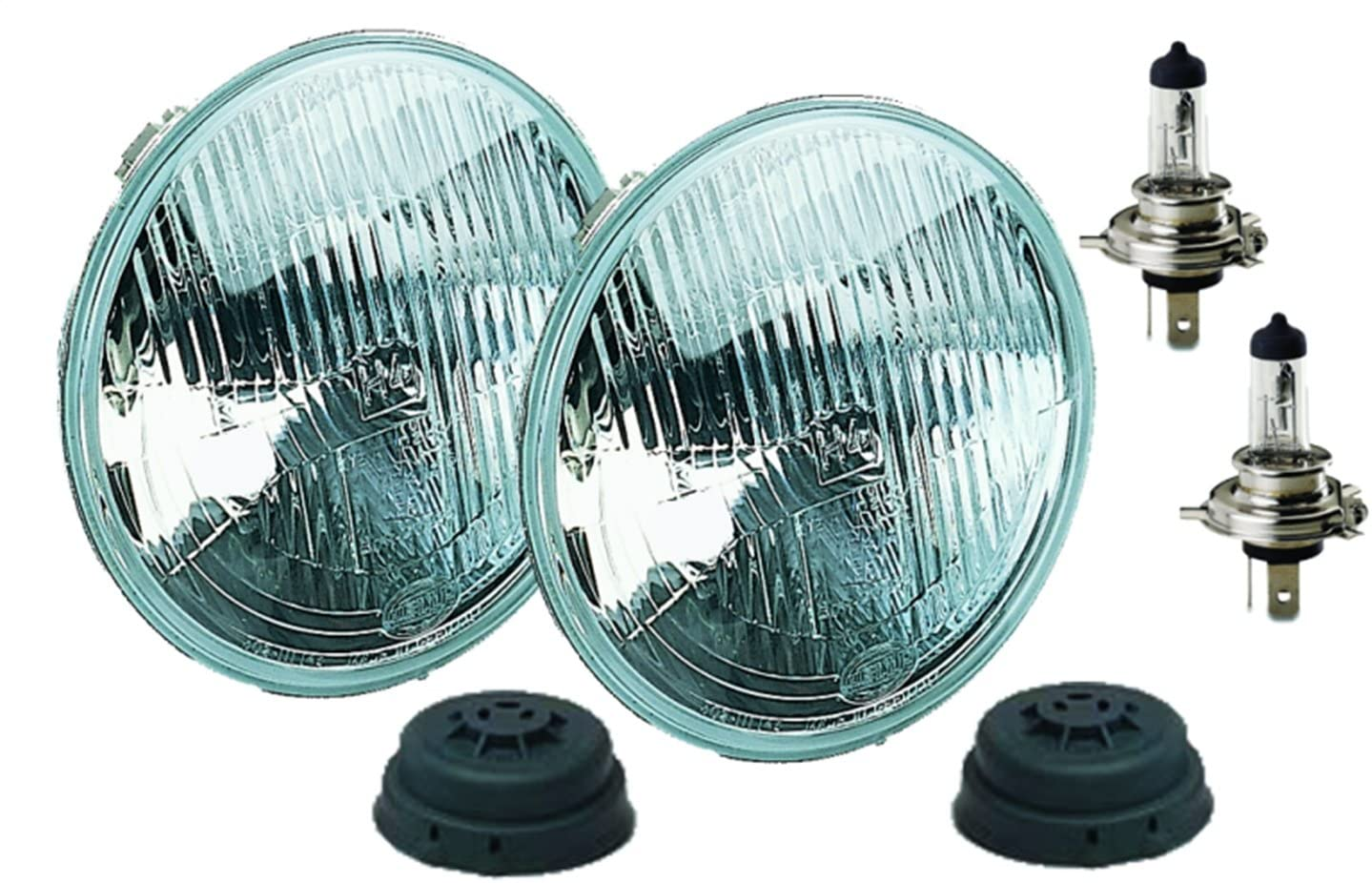Front Flasher Marker Lamp Lens + Gaskets For MGB & Triumph – Amber/Clear – Lucas Replacement